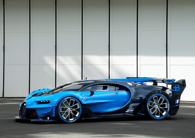 Illustration for article titled Bugatti Vision Gran Turismo Concept: The Future Of Bugatti Looks Terrifyingly Awesome